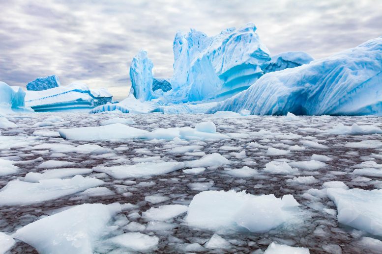 Antarctica Melting Ice