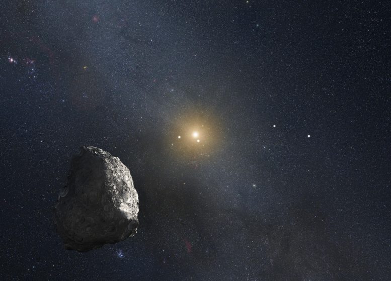 Kuiper Belt Object Artist's Impression