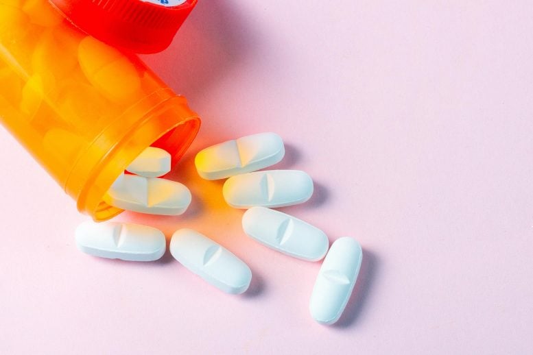 White Opioid Pills